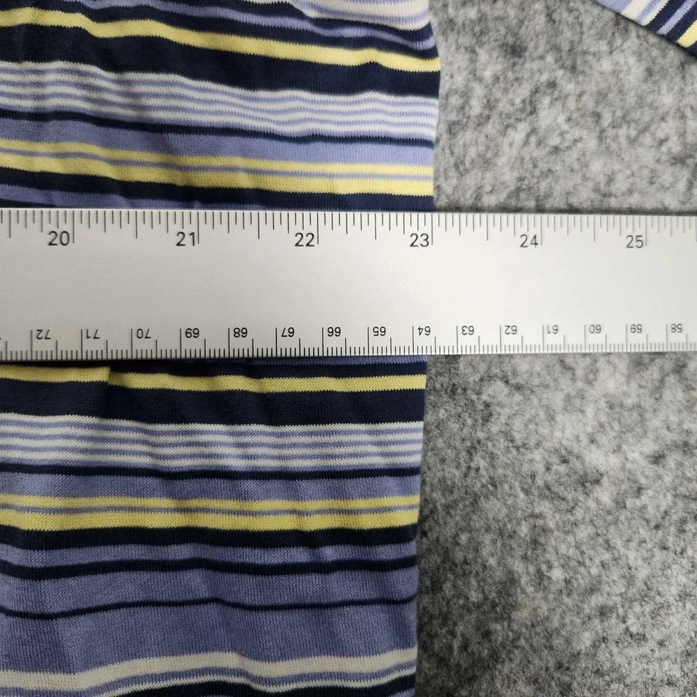 Polo Golf Ralph Lauren Men's Short Sleeve Shirt Size XL Pima Cotton Blue Striped
